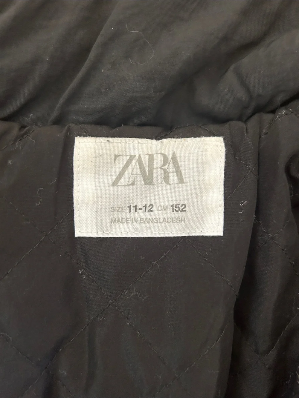 Zara cozy puffer